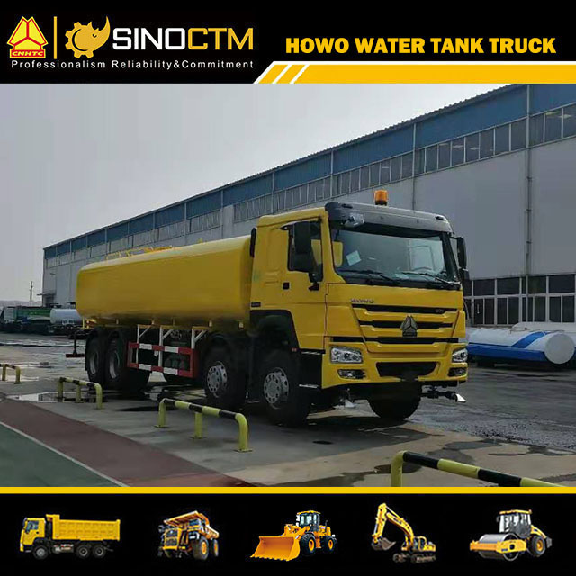 SINOTRUK HOWO 8X4 Water Tank Truck 30cbm