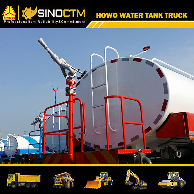 SINOTRUK HOWO 4X2 Water Tank Truck 12cbm