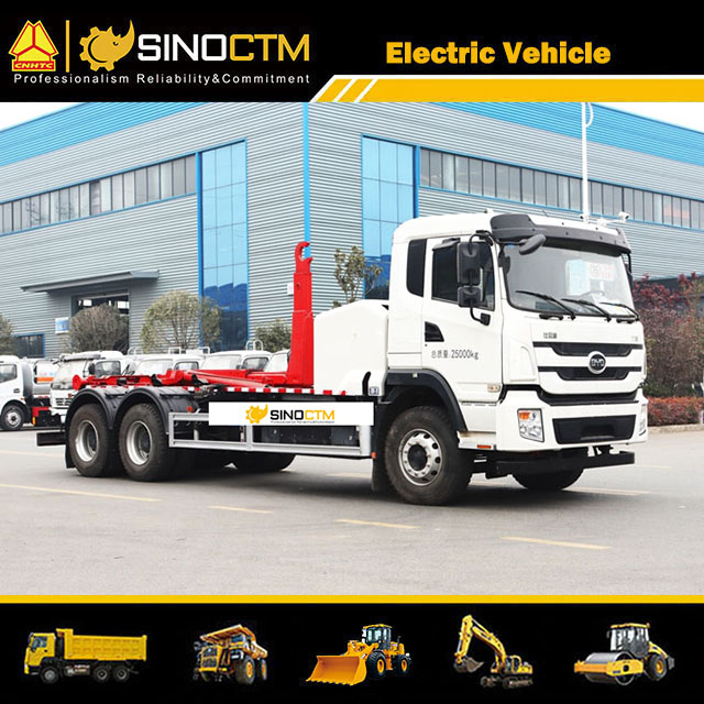 BYD Electric Hook Lift Garbage Truck 16 CBM