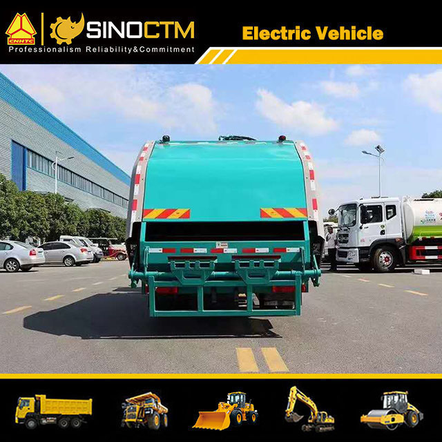 Electric Compression Garbage Truck 8 CBM