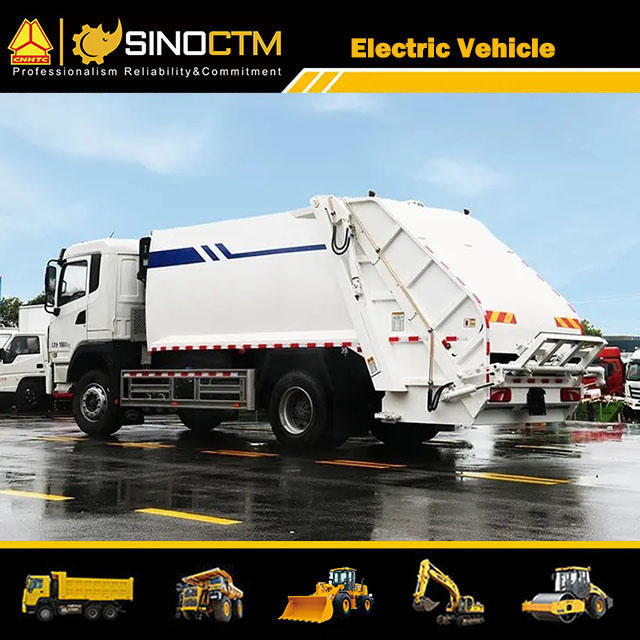 BYD Electric Compression Garbage Truck 12 CBM