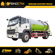 SINOTRUK HOWO Light Sewage Suction Garbage Truc 8CBM