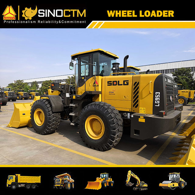 Telescopic Boom Compact Wheel loader For Projects