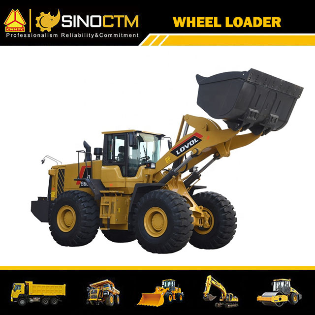 Compact High Efficiency Stone Construction Wheel loader