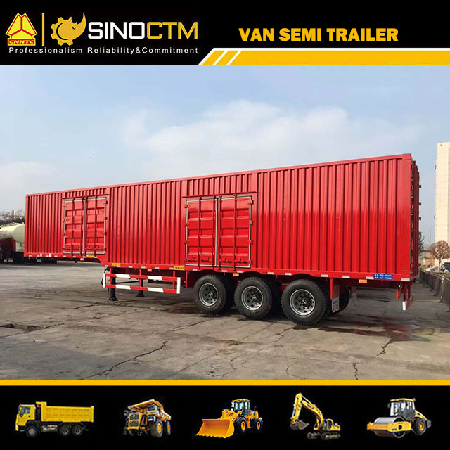 Three Axle Van Semi Trailer 40T