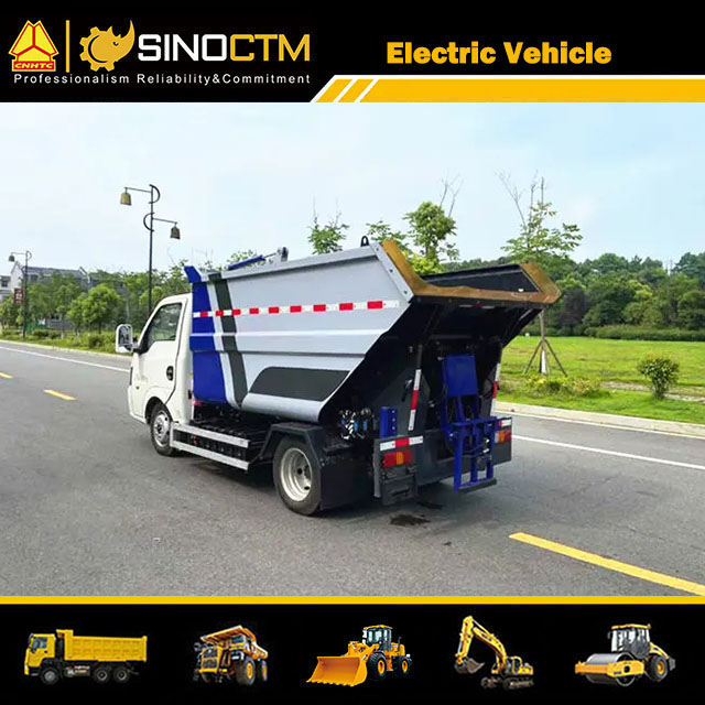 BYD Electric Rear Loading Garbage Truck 3.5 CBM