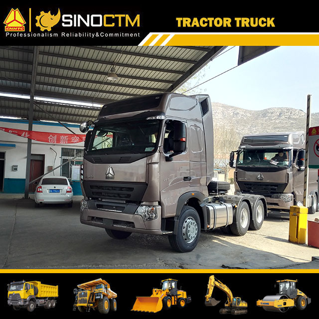 3 Axle Efficient Road Use Tractor Truck