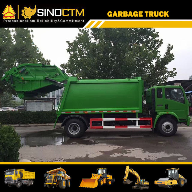 Metal Fuel Tank Truck For Garbage With Tool Box