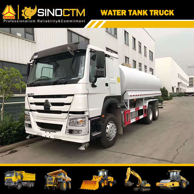 Plastic Water Tank Truck For Road With Gasoline Water Pump