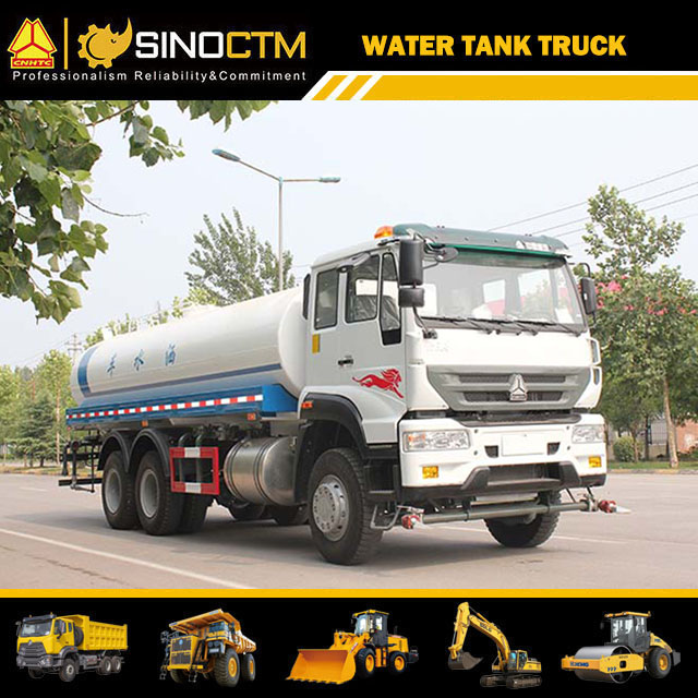 Alloy Alumimun Water Tank Truck For Road With Pump