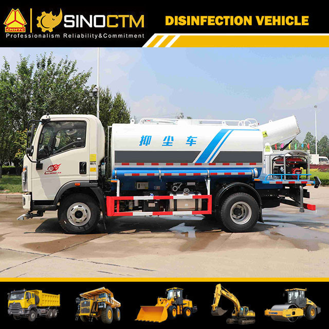 Plastic Water Tank Truck For Garden With Sprinkling