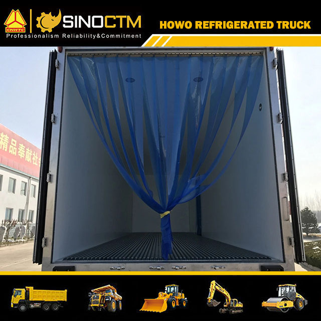 SINOTRUK HOWO 6X4 Refrigerated Truck 23ft