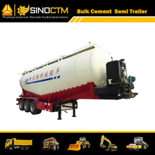 Three Axles 50 CBM Bulk Cement Semi-Trailer