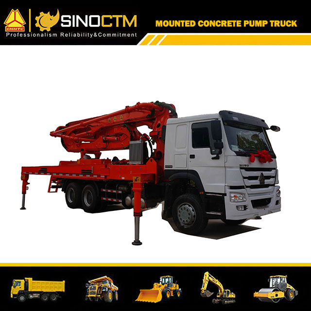 HOWO Boom Concrete Pump Truck(33m） 