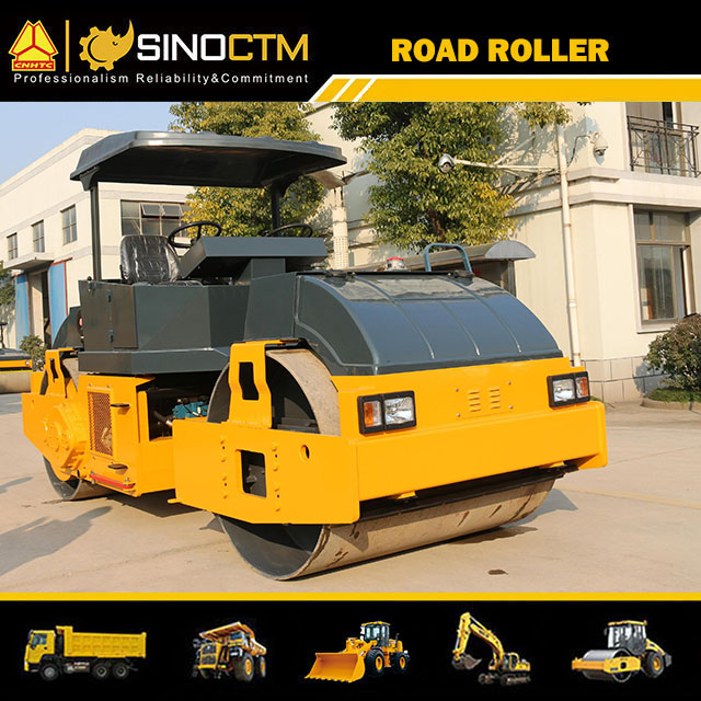 YZC12H FULL HYDRAULIC DOUBLE DRUM VIBRATORY ROLLER 12T