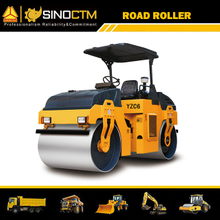  YZC6 DOUBLE DRUM VIBRATORY ROLLER 6T