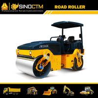 JM206H FULL HYDRAULIC TIRE COMBINED VIBRATORY ROLLER 6T