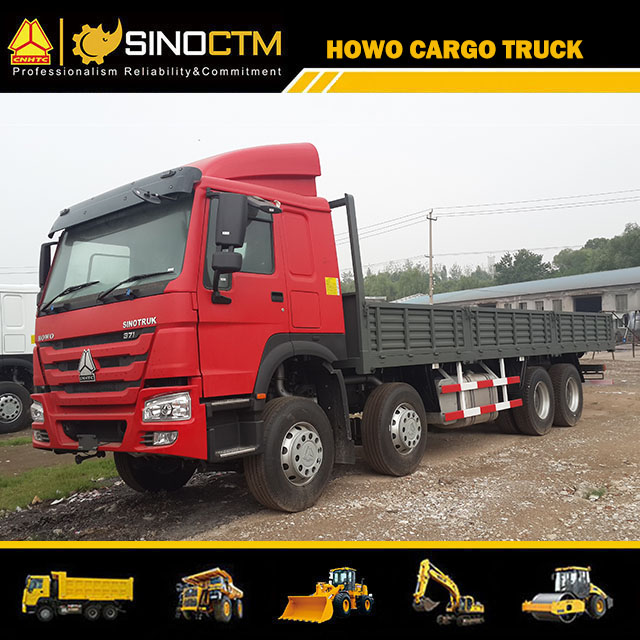 SINOTRUK HOWO 8X4 Cargo Truck 25ft