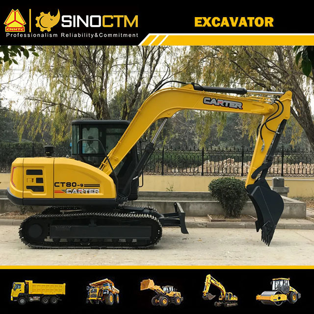 CT80-9 Mini Excavator 8T