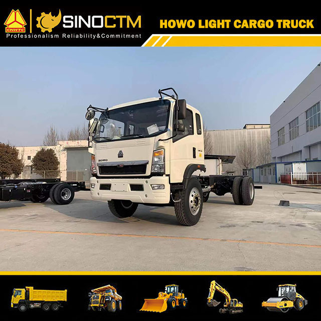 SINOTRUK HOWO 4X2 Stake Cargo Truck 160hp