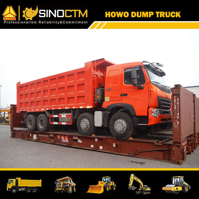 SINOTRUK HOWO-A7 8X4 Dump Truck 30cbm