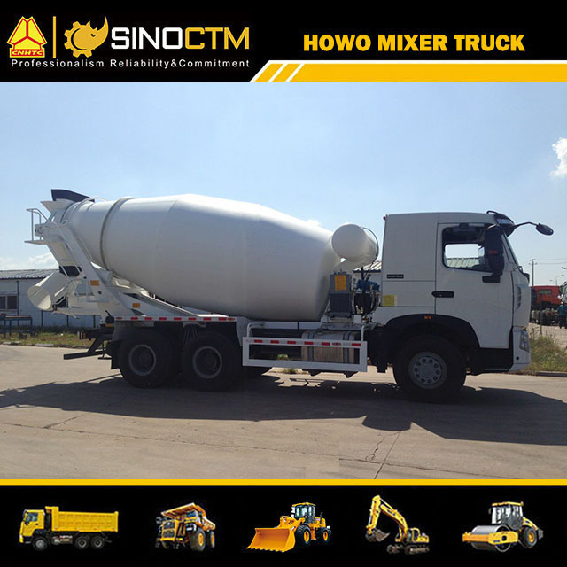 SINOTRUK HOWO-A7 6X4 Concrete Mixer Truck 9cbm