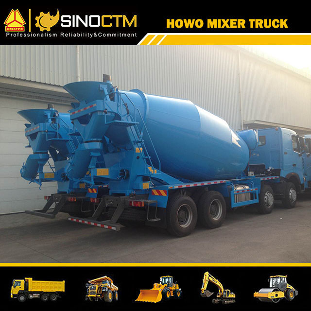 SINOTRUK HOWO-A7 8X4 Concrete Mixer Truck 12cbm