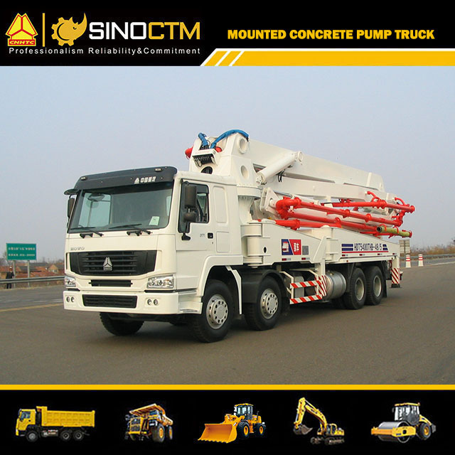 HOWO Boom Concrete Pump Truck（42m）