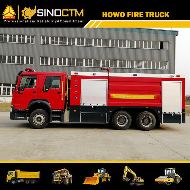 HOWO 6X4 Water fire Truck 16000L