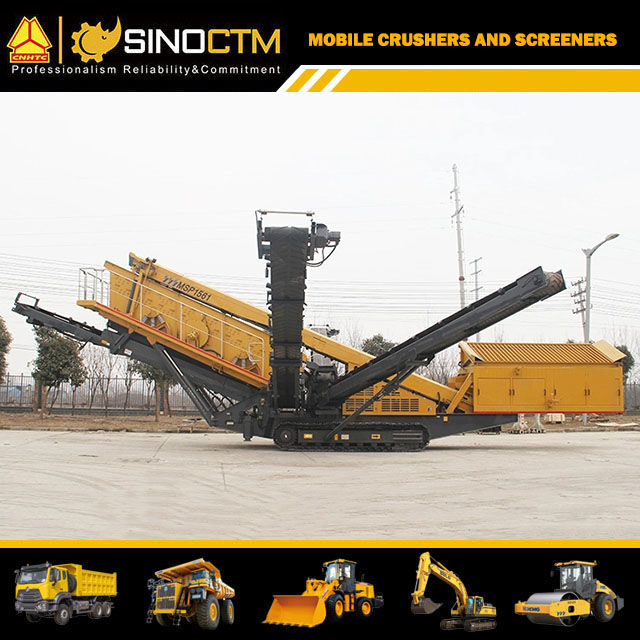 Crawler Mobile Screening Machine 400-800t/h