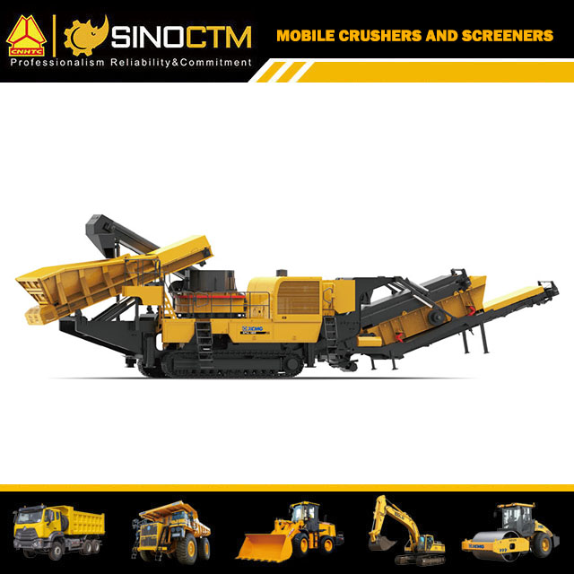 Crawler Mobile Vertical Shaft Impact Crusher 65 t/h