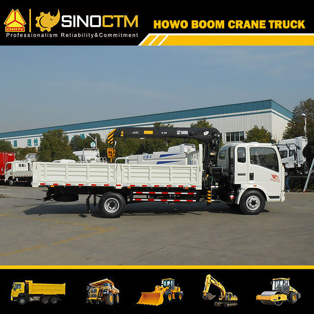 SINOTRUK HOWO 4X2 Light Boom Truck 5T