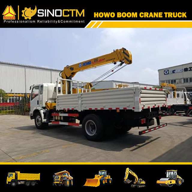 SINOTRUK HOWO 4X2 Light Boom Truck 4T