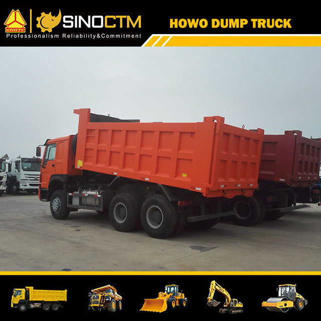 SINOTRUK HOWO 6X4 Dump Truck Front Lift