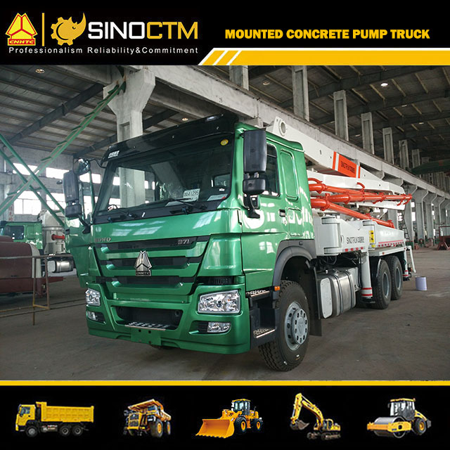 HOWO Boom Concrete Pump Truck（37m）