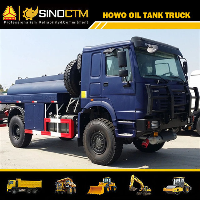 SINOTRUK HOWO 4X4 Fuel Tank Truck 12cbm