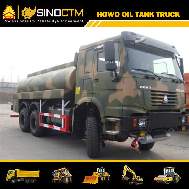 SINOTRUK HOWO 6X6 Fuel Tank Truck 20cbm