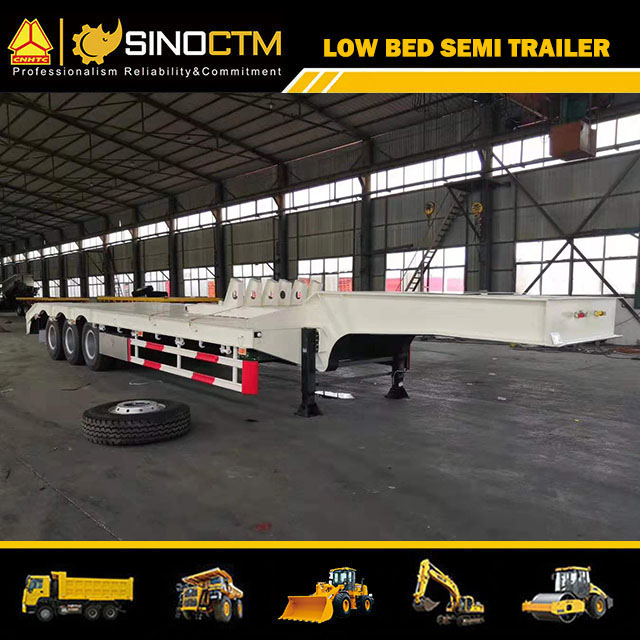 Three Axle Low Bed Semi-Trailer