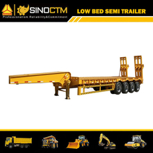 Four Axle Low Bed Semi-Trailer 