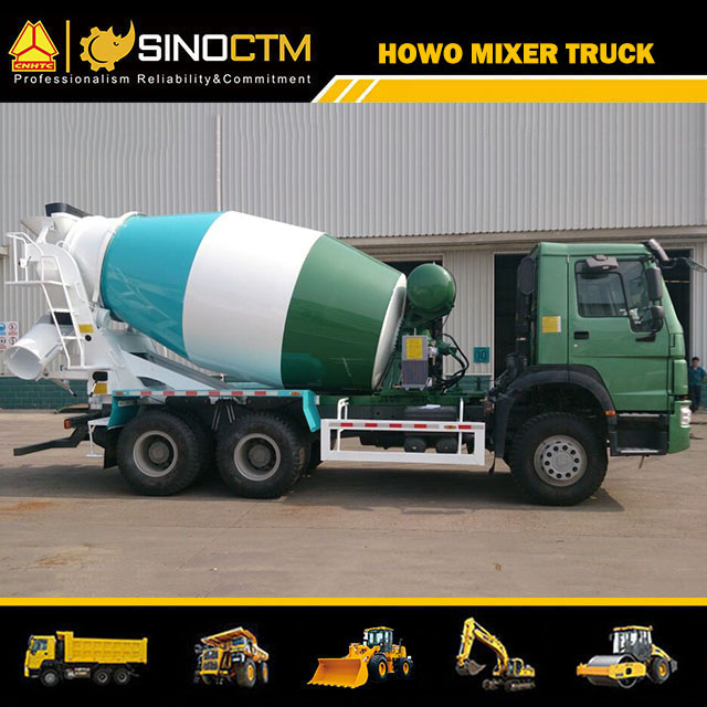 SINOTRUK HOWO 6X4 Concrete Mixer Truck 7m cbm