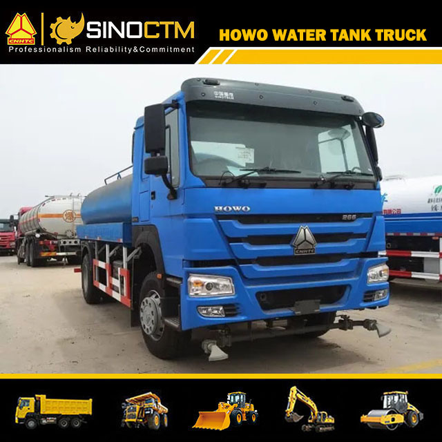 SINOTRUK HOWO 4X2 Water Tank Truck 10cbm