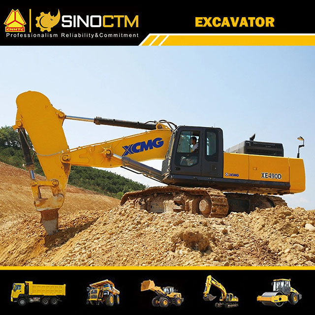 XCMG XE490D Crawler Excavator 49T