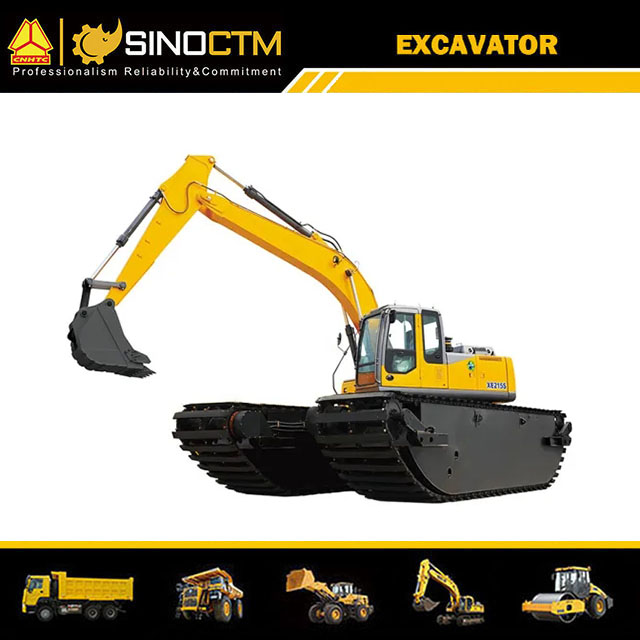 XCMG XE215S Amphibious Excavator 