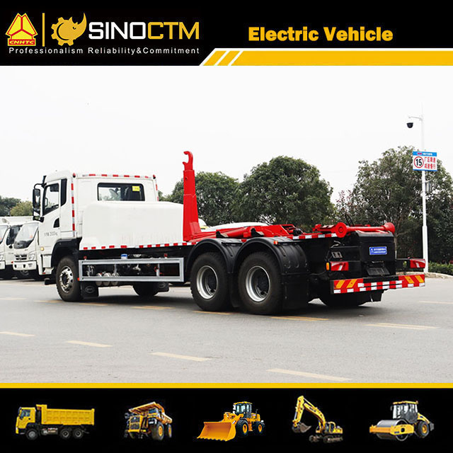 BYD Electric Hook Lift Garbage Truck 16 CBM