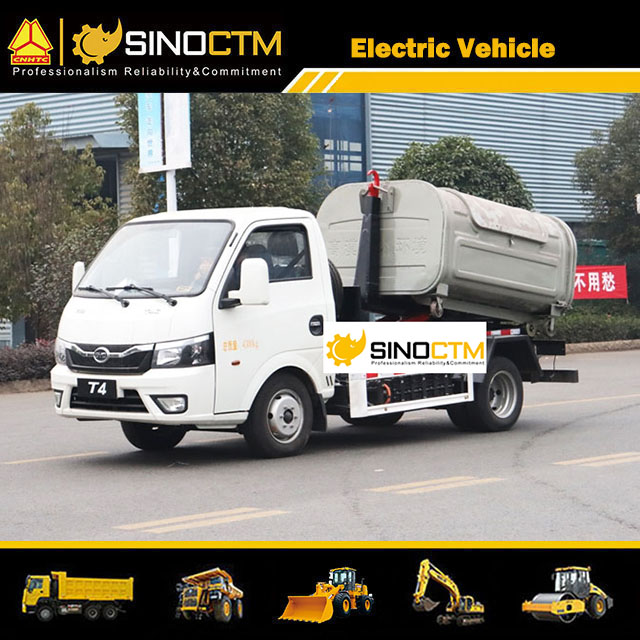 BYD Electric Hook Lift Garbage Truck 2.5 CBM