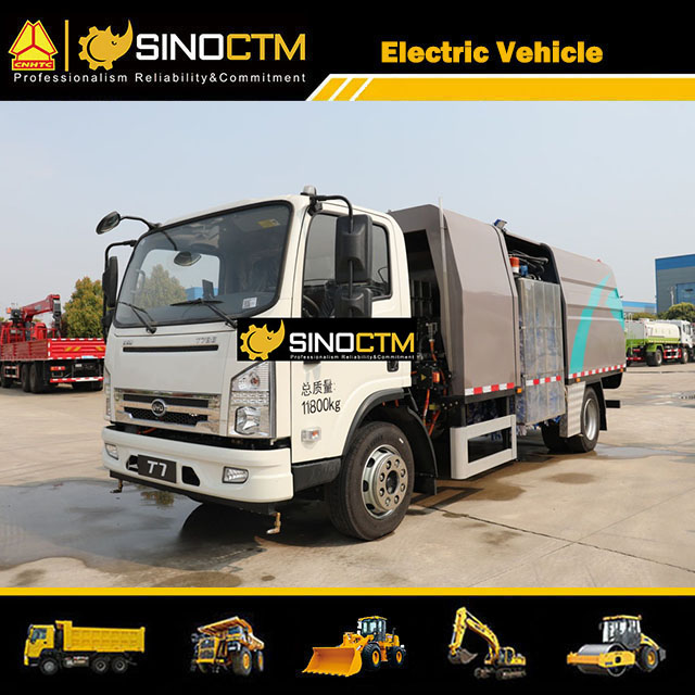 BYD Electric Barrier Side Fence Cleanout Vehicle 5 CBM