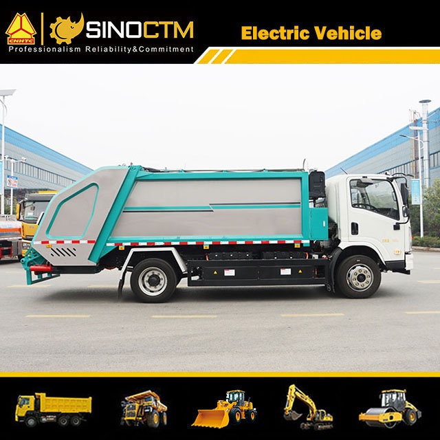 BYD Electric Compression Garbage Truck 8 CBM