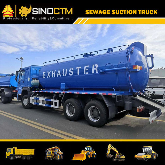 SINOTRUK HOWO Sewage Suction Truck 16 CBM