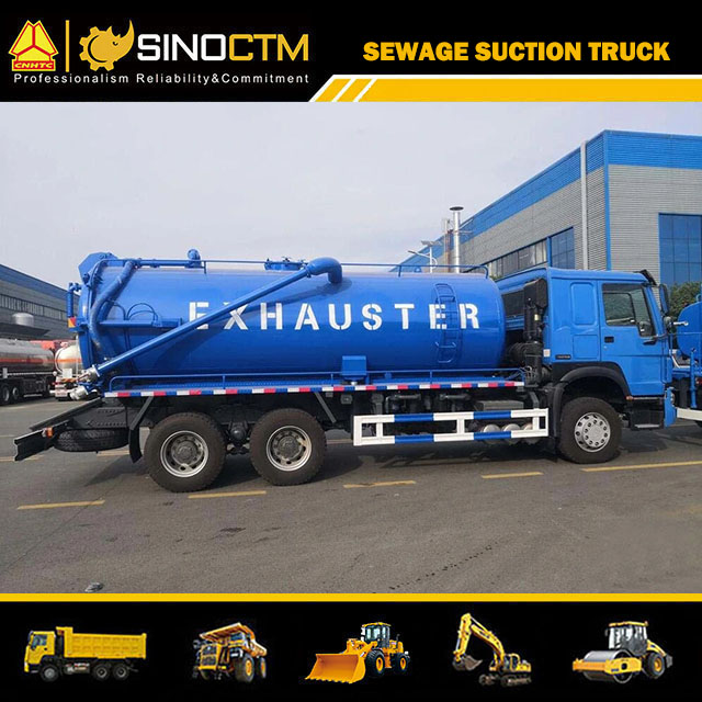 SINOTRUK HOWO Sewage Suction Truck 18 CBM