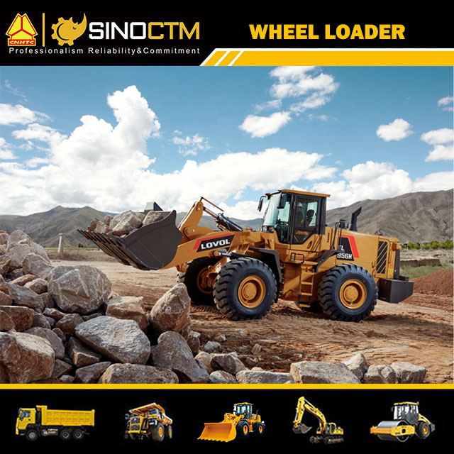 Compact Agriculture Wheel loader With Fork